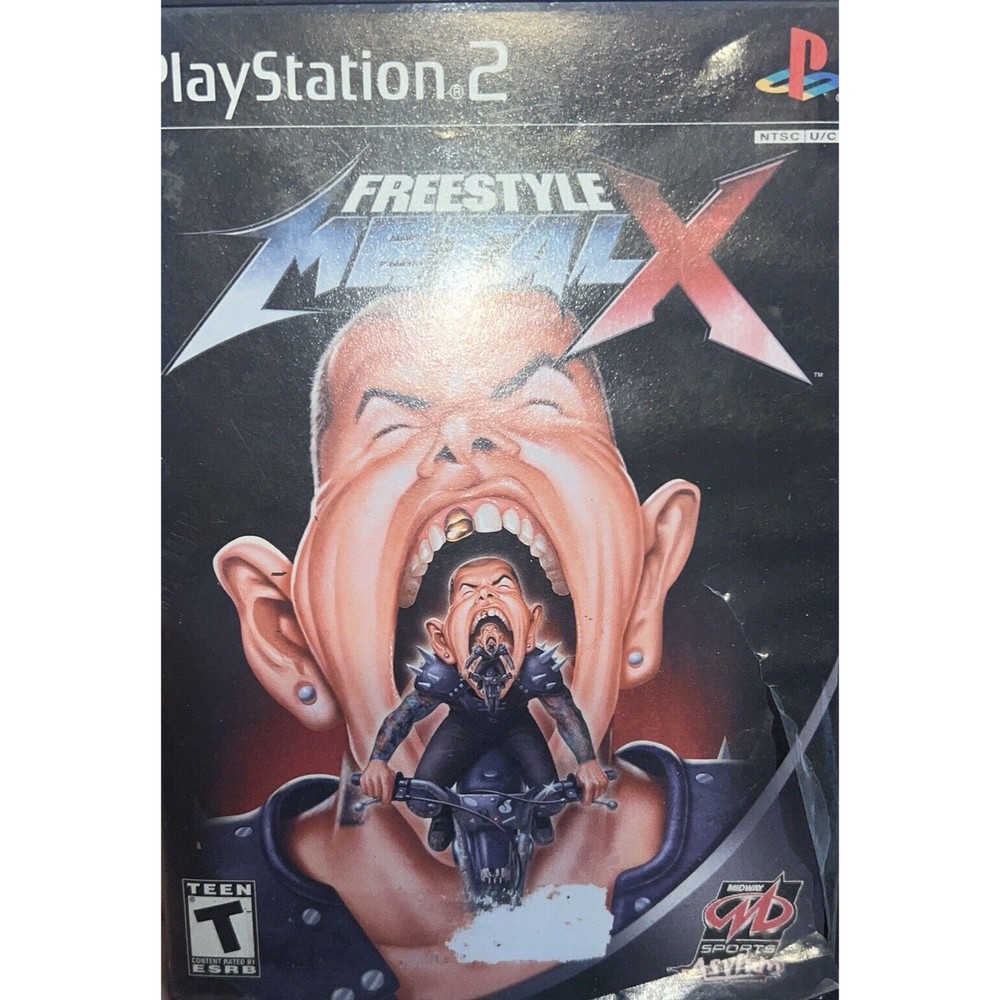 Freestyle Metal X PlayStation 2 2003 Authentic  PS2 No Manual Tested Working.